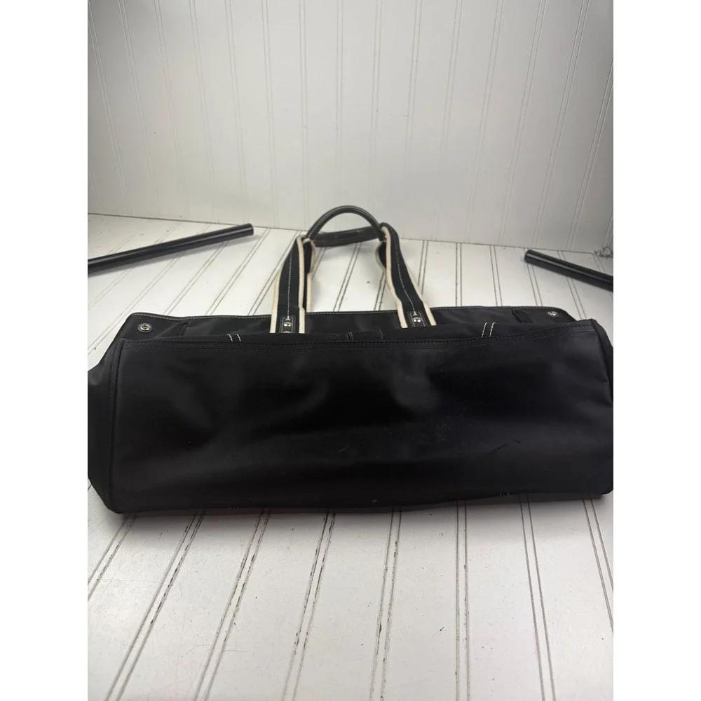 Coach Vintage Y2K Hamptons Weekend Nylon Black Shoulder Bag Purse